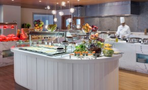 Breakfast buffet for 120 riyals for one person + the second person for free