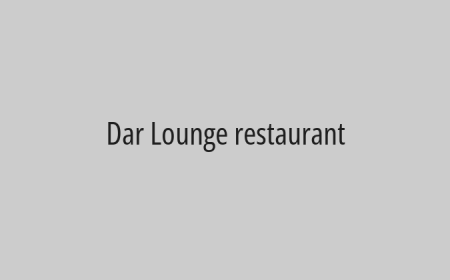Dar Lounge restaurant